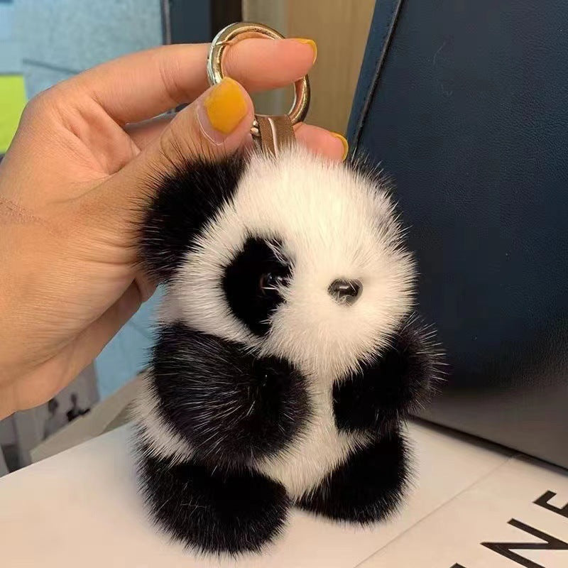 Plush Lesser Panda Bags Decoration Birthday Hanging Ornaments