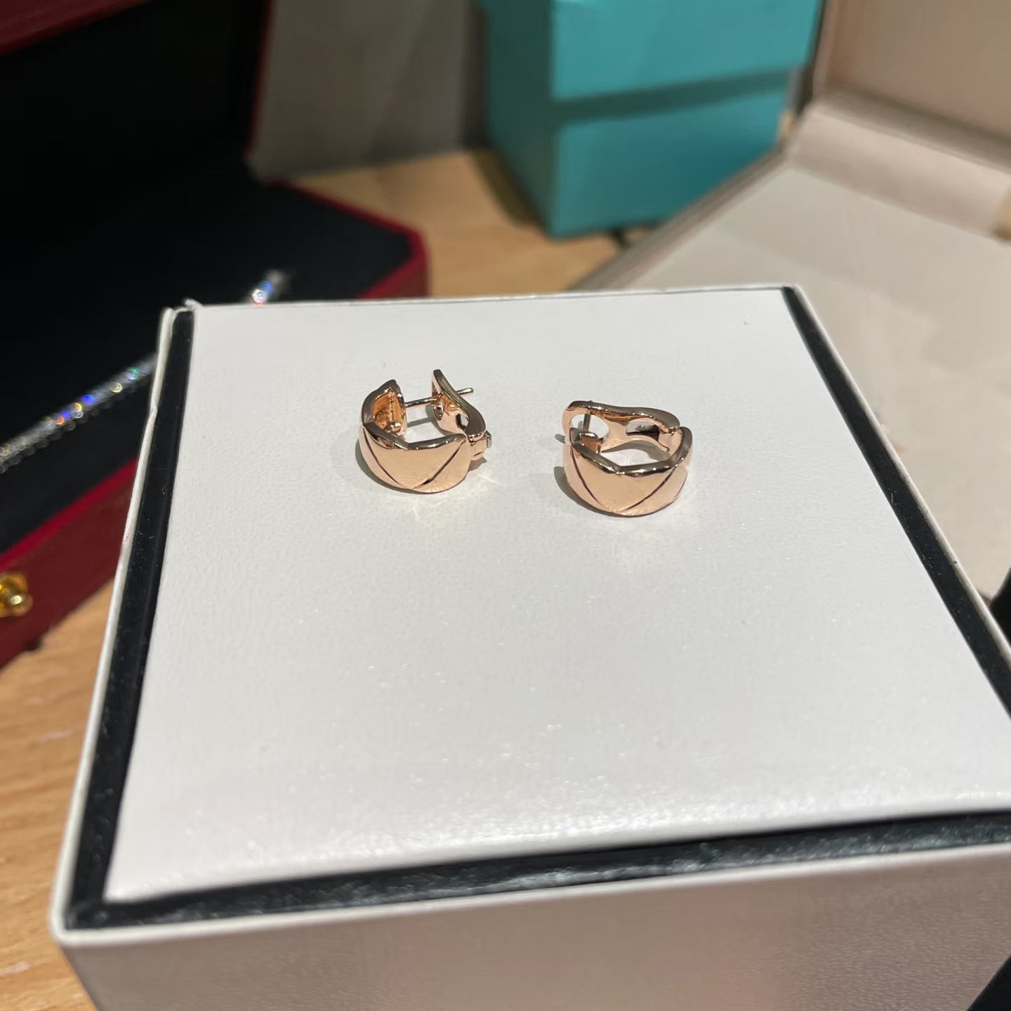 Series Diamond Light Luxury High-grade Exquisite Earrings