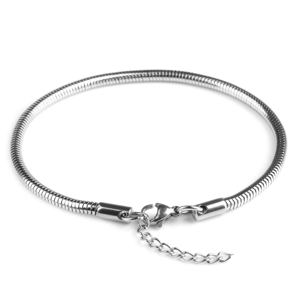 Men's Steel Embossed Cuban Link Chain Fashion Short Personality Street Necklace