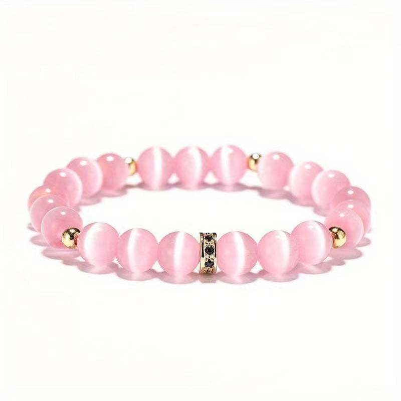 Women's Opal Crystal Copper Micro Inlaid Zircon Bracelet