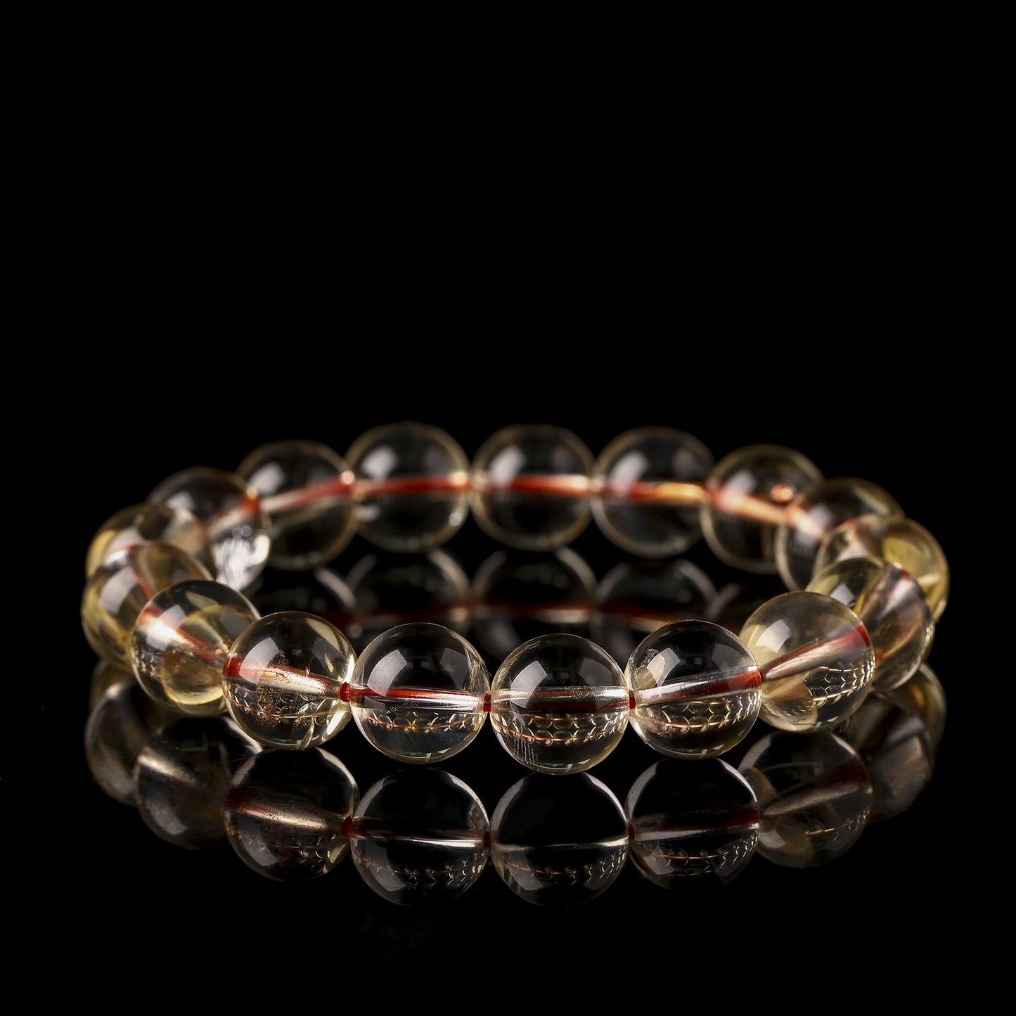 Yao Collection Grade Natural Net Body Brazil Citrine Bracelet