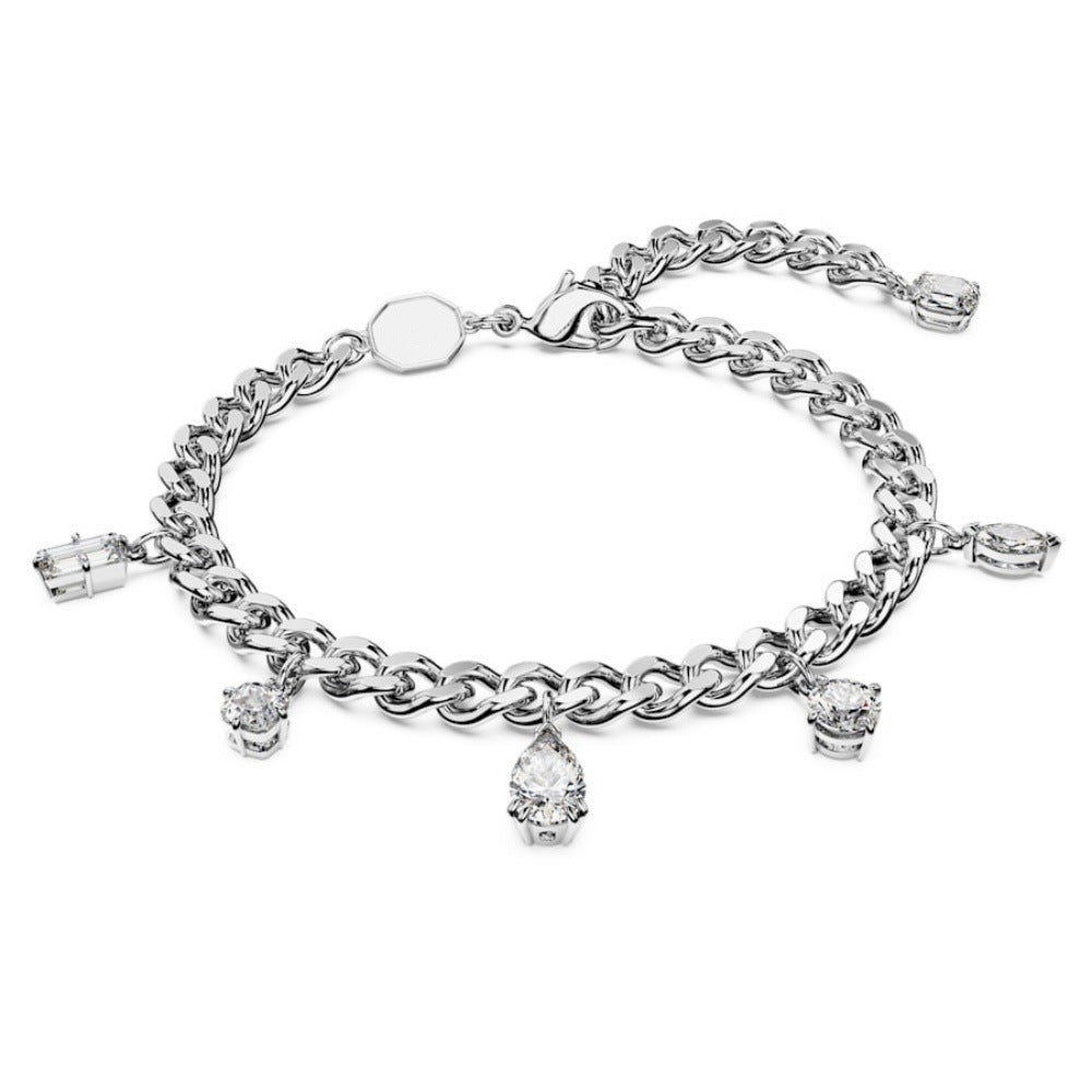 Austrian Crystal Series Double Design Pearl Rings