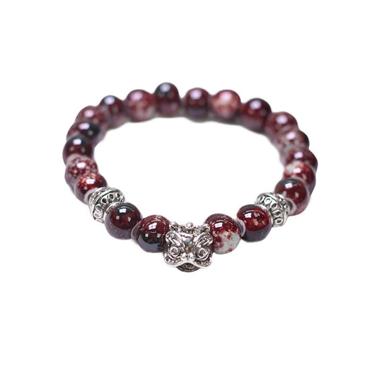 Ornament Ceramic Chinese Beaded Niche High Sense Bracelets