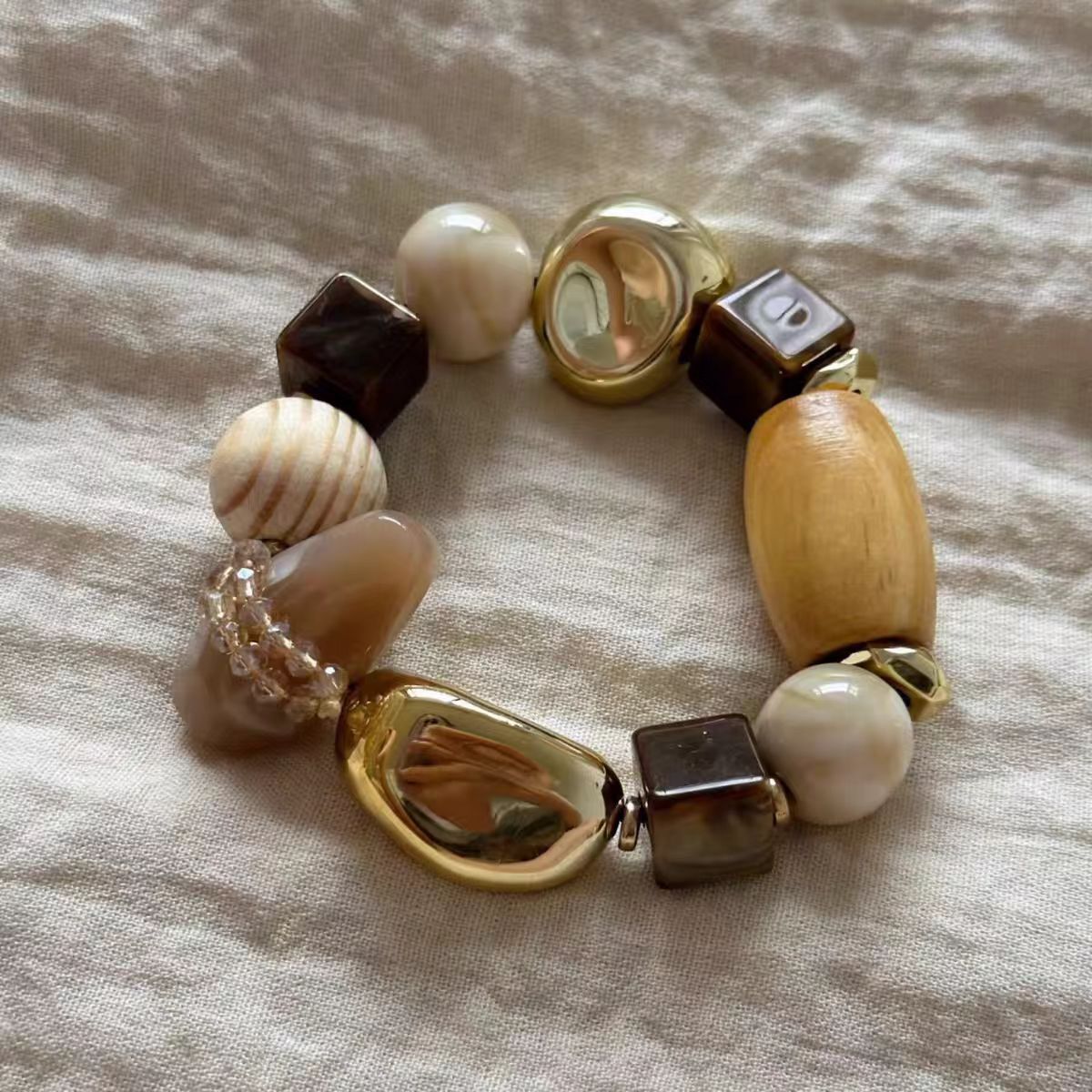 Women's Vintage Beaded Fashionable Simple Personalized Exquisite Bracelet
