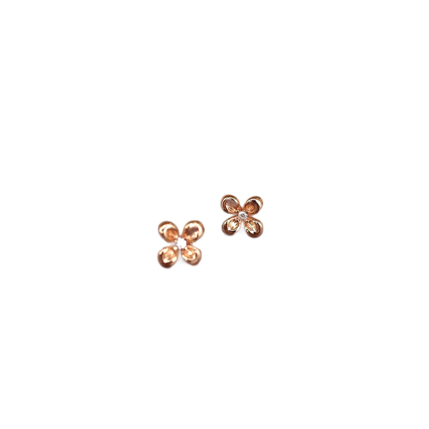 Women's Osmanthus Shiny Diamond Ear Exquisite Small Commuter Rings