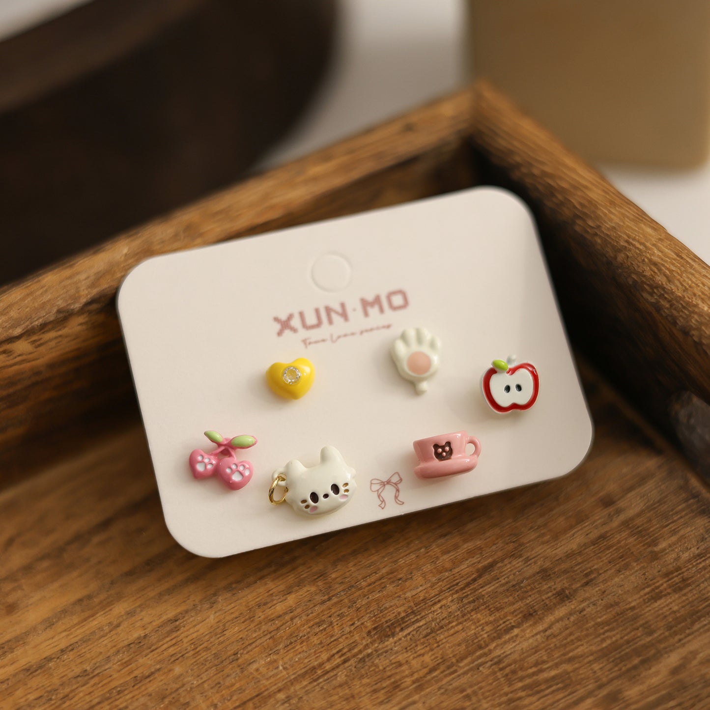 Women's Biological Porcelain Light Luxury High-grade Sleeping No Need To Take Stud Earrings