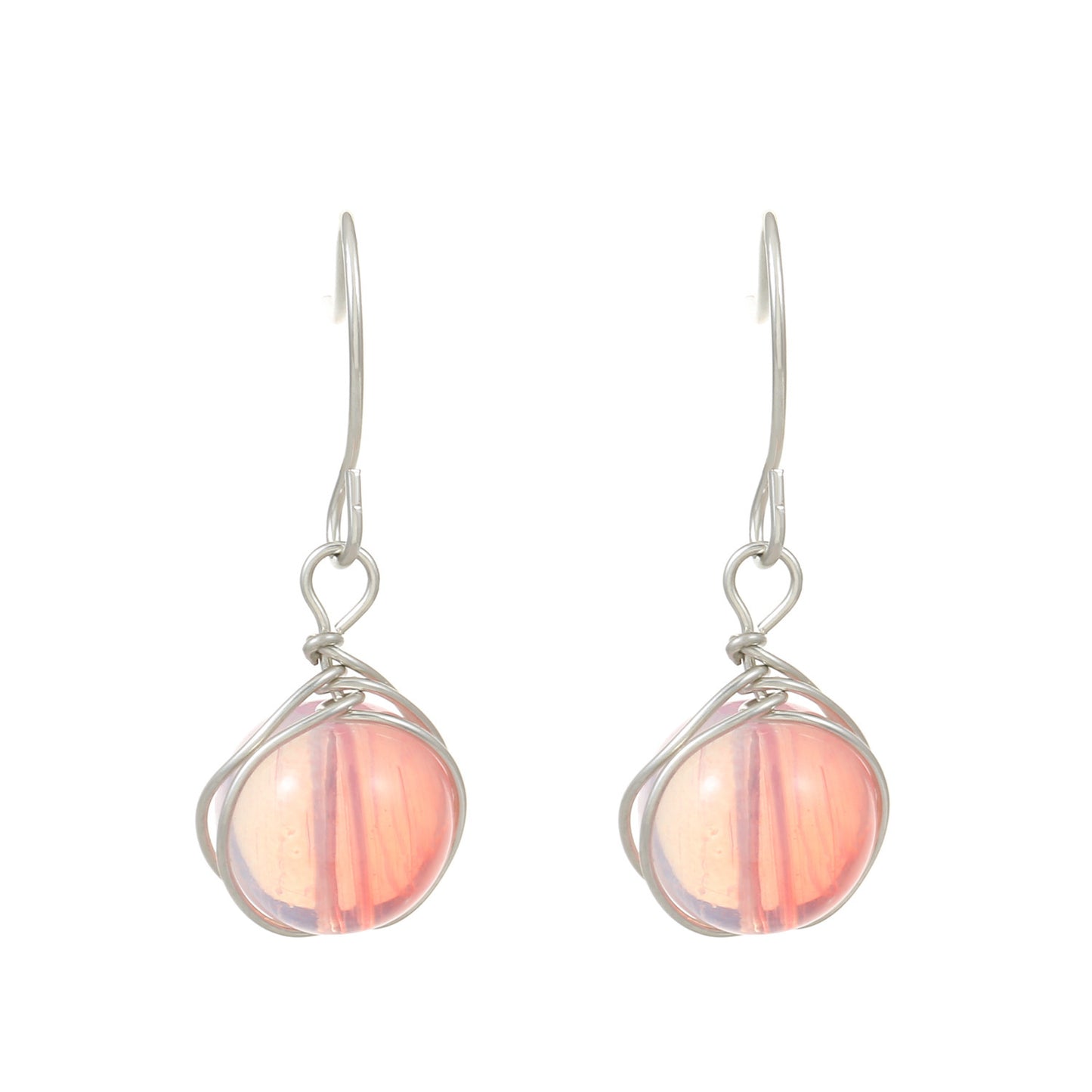 Water Drops Eardrops Trendy Niche High-grade Light Stud Earrings
