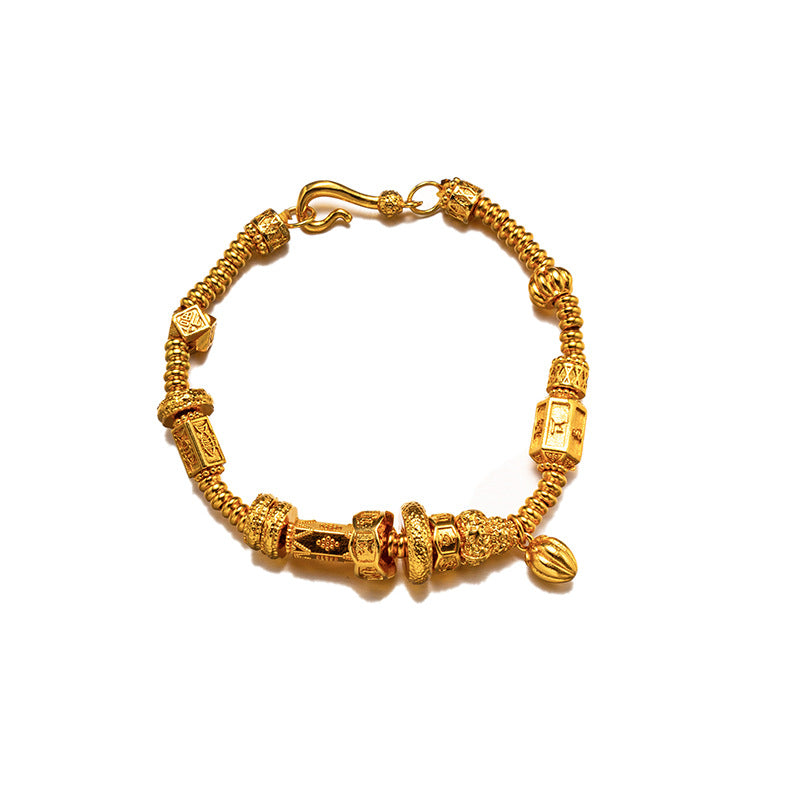 Women's Ancient Golden For Special Interest Light Luxury Bracelets