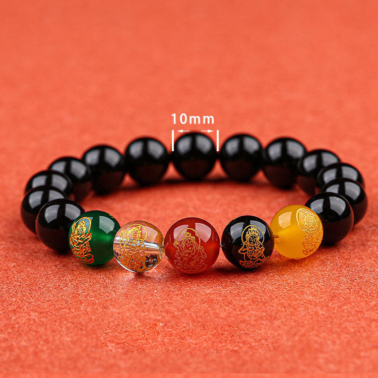 Women's & Men's Of Wealth Lucky Beads Original Life Charm Ethnic Style Bracelets