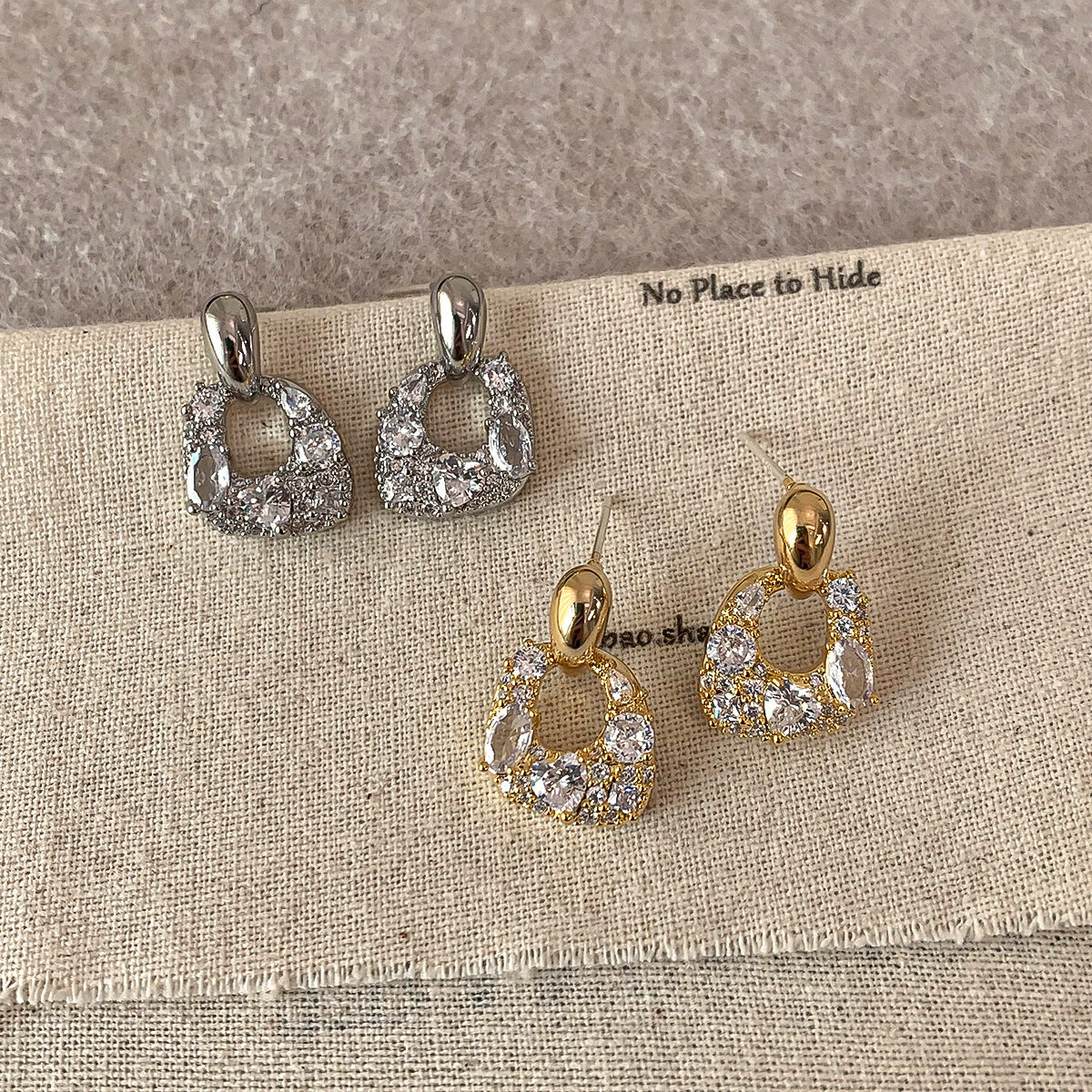 Women's High-grade Light Luxury Exquisite Small Simple Fashion Diamond Rings
