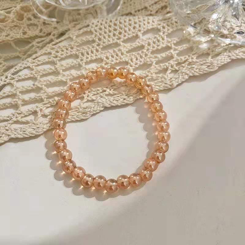 Scratch Micro Glass Bead Beads High-grade Bracelet