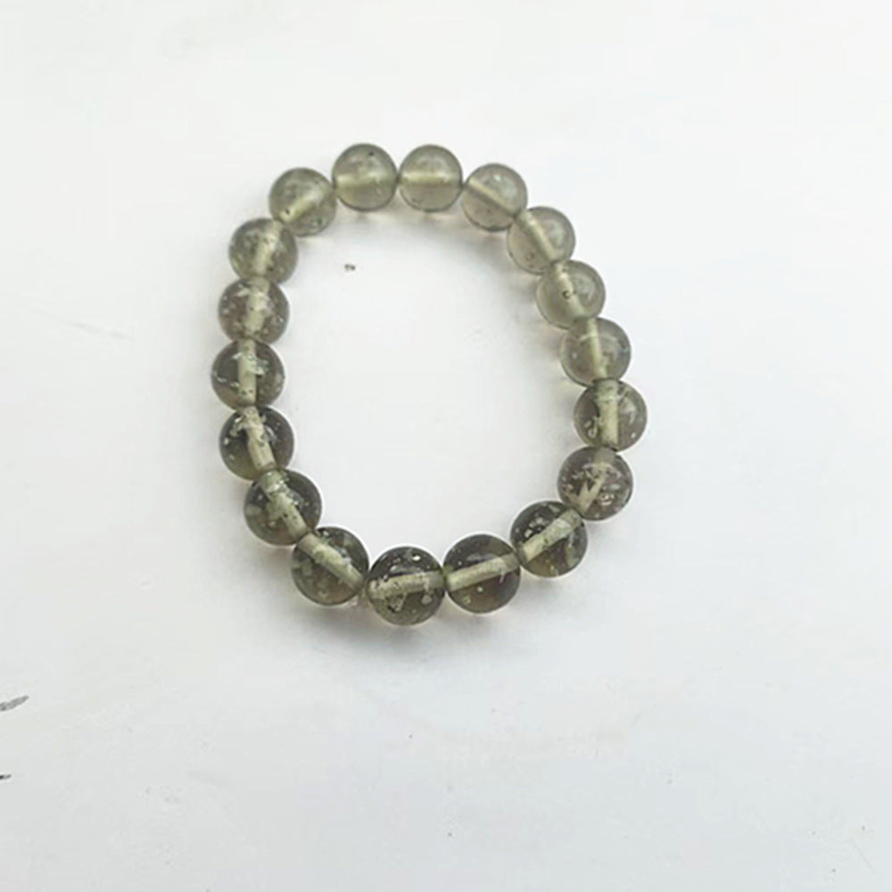 Luminous Stars Glass Bead Transparent Crystal Bracelet