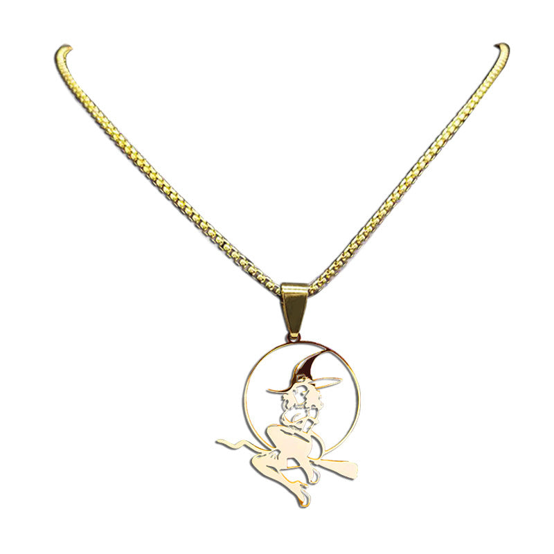 Women's Magic Hip Hop Personalized Niche Design Necklaces