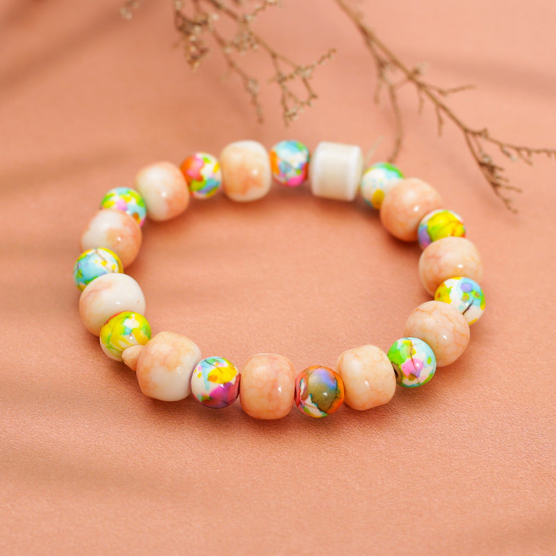 Stall Handmade Ceramic Pure Desire Wind Bracelet