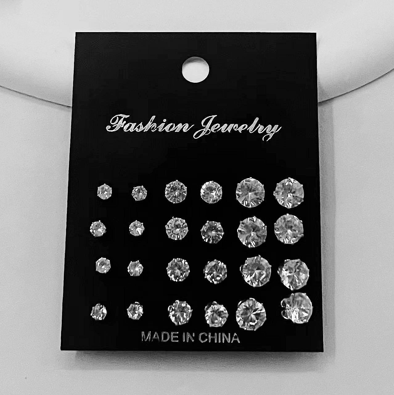 Innovative Simple Elegant Zircon Rhinestones Rhinestone Earrings