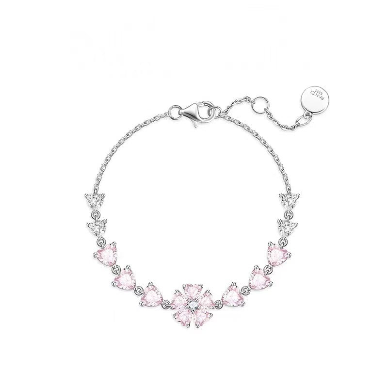 Peach Blossom Continuous Sweet Exquisite High-grade Bracelets