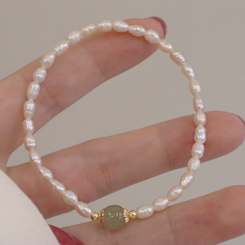 Baroque Female Niche Design Single Simple Bracelet
