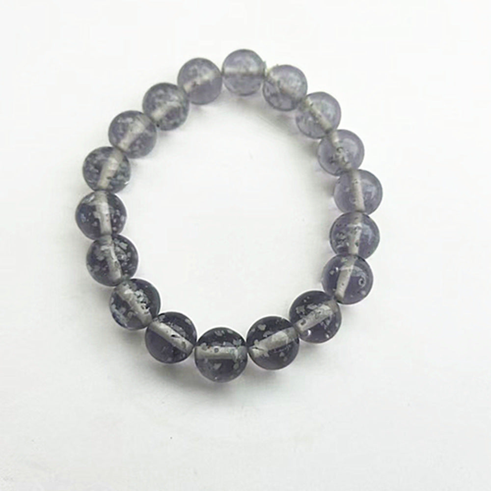 Luminous Stars Glass Bead Transparent Crystal Bracelet