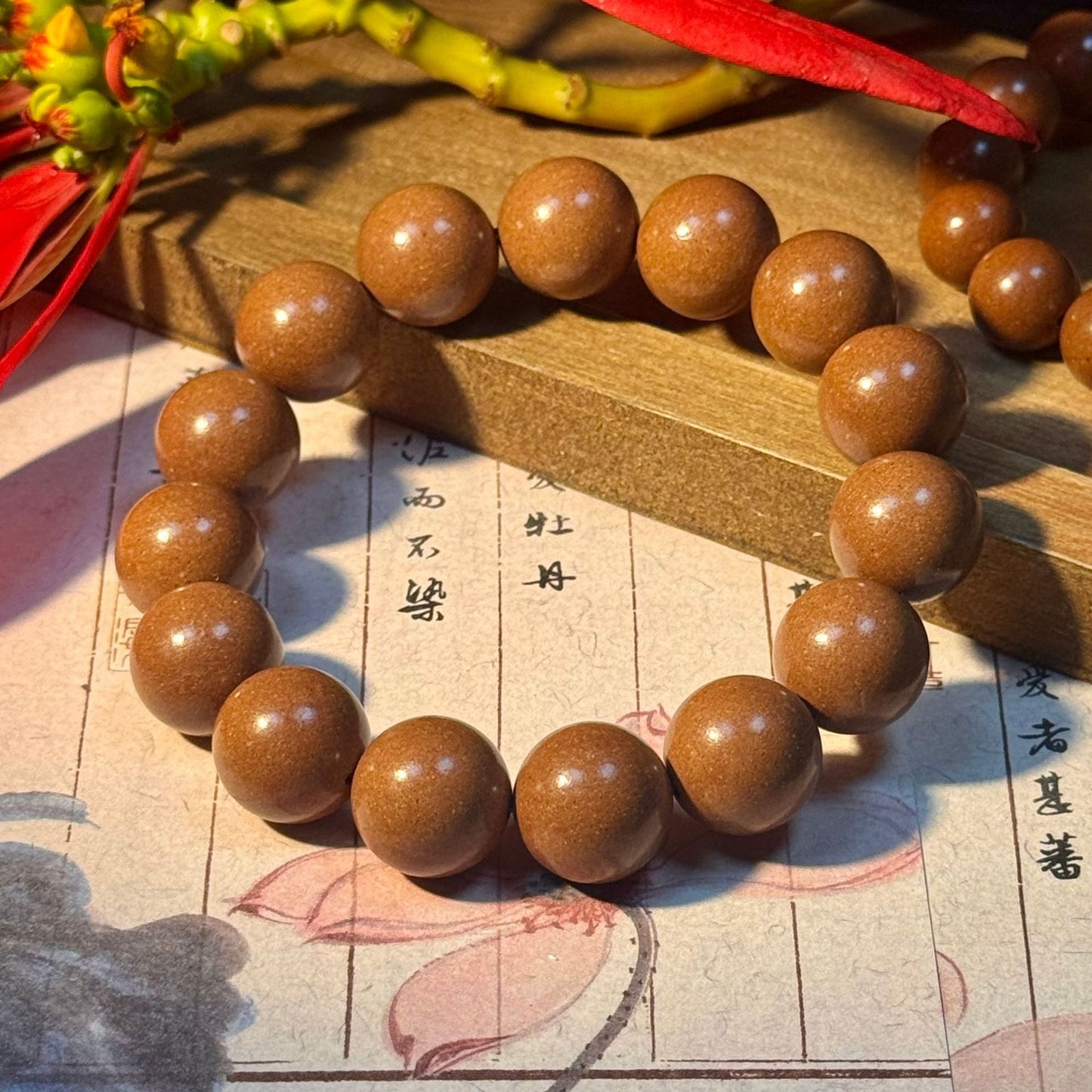 Women's & Men's Natural Combination Aromatic Beads Buddha Ancient Craft Crafts Loose Round Bracelet