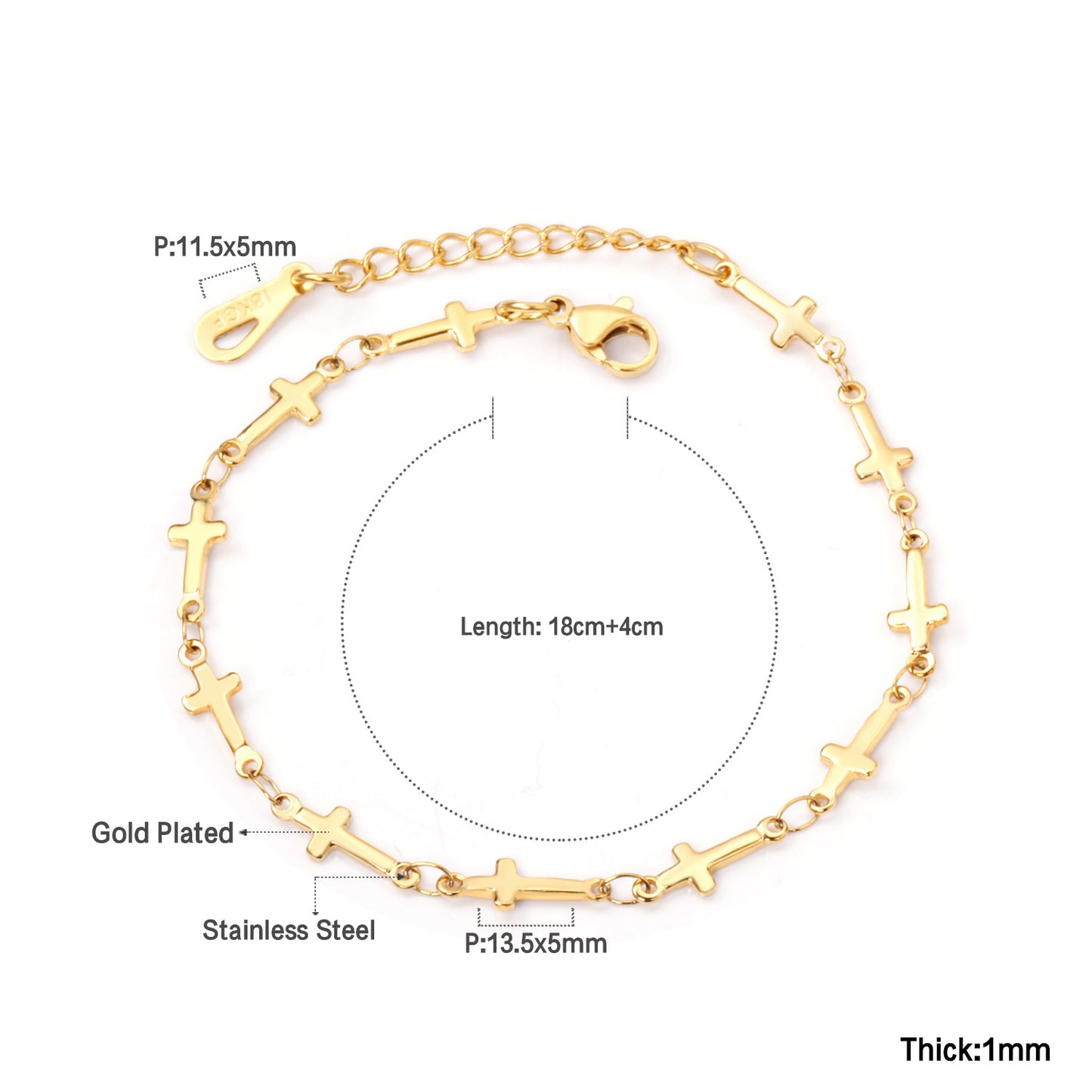 Women's Devil's Eye Niche Fashion Electroplated Metal Hand Bracelets