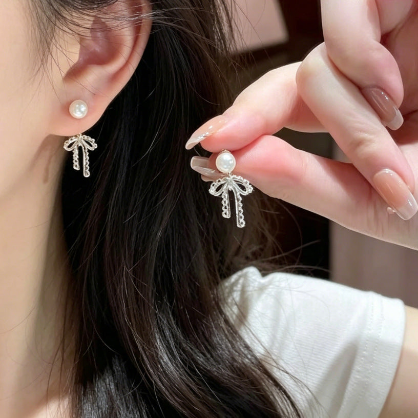 Women's Diamond For Chic Elegant Fresh Sweet Stud Earrings