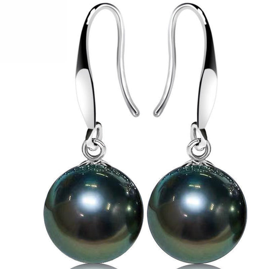 Plain Mother Shell Pearl Fashion Commuter Generous Live Streaming Ear Hook