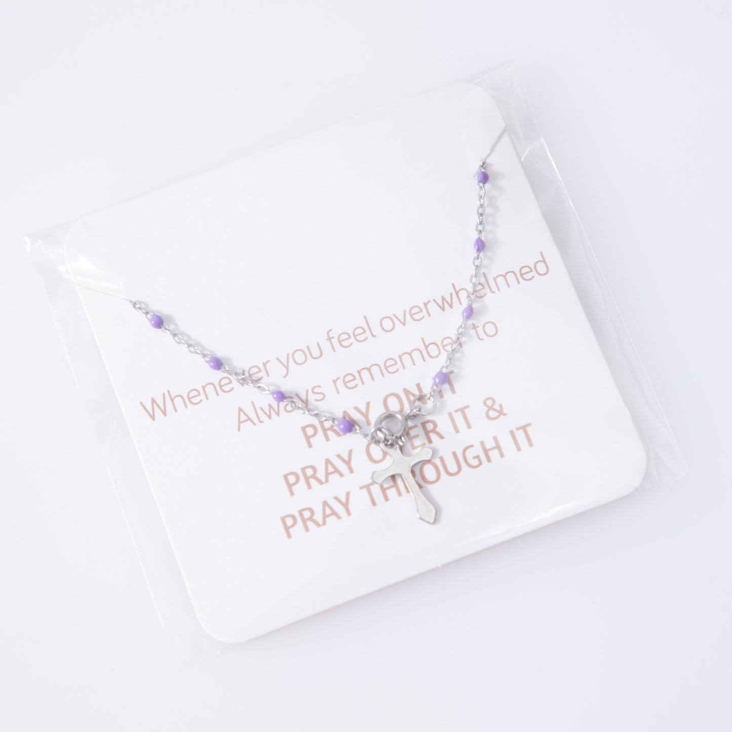 Titanium Steel Female Gold Plating Religious Style Stainless Anklets