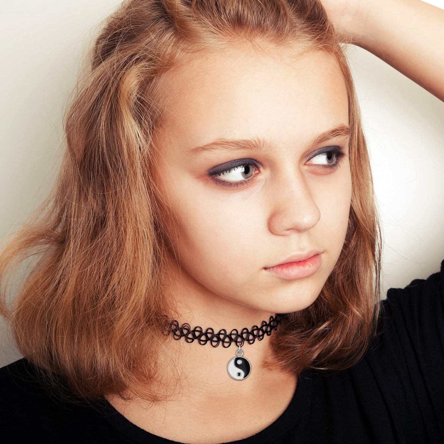 Fishing Line Clavicle Chain Neck Gothic Collar