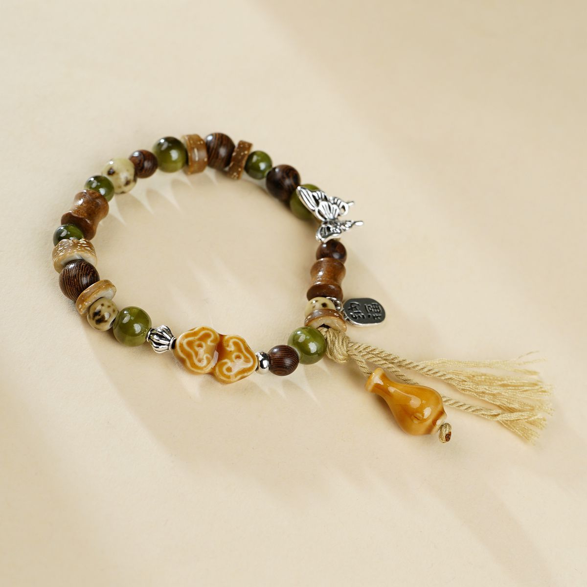 Women's Ceramic Ethnic Style Art Ancient Bracelets