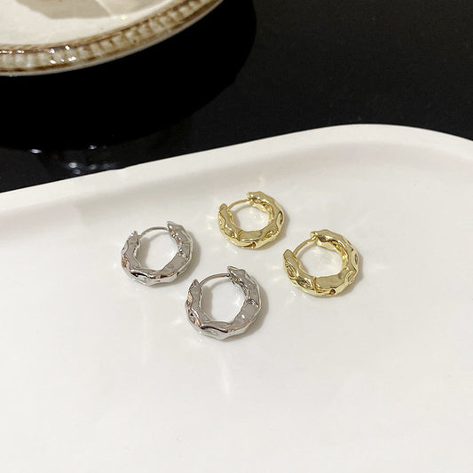Design Metal Small Ear Cold Style High-grade Earrings