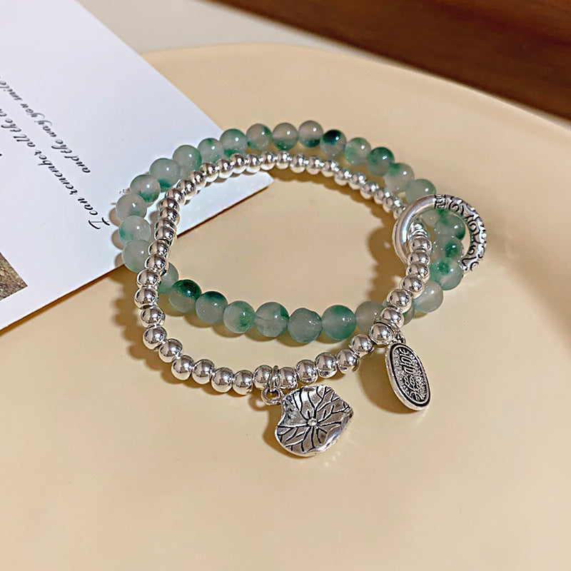 Women's Beaded Ethnic Style Light Luxury High Sense Bracelet