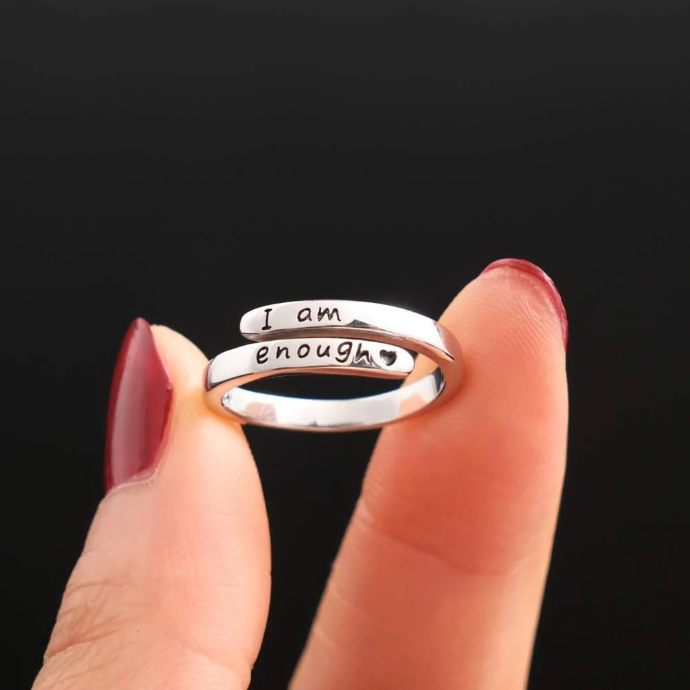 English Satisfies Enough Female Simple Stylish Rings