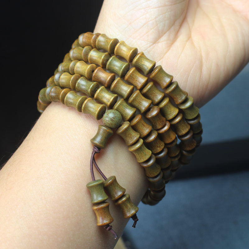 Argentina Beads Bamboo Wooden Craftwork With Bracelet