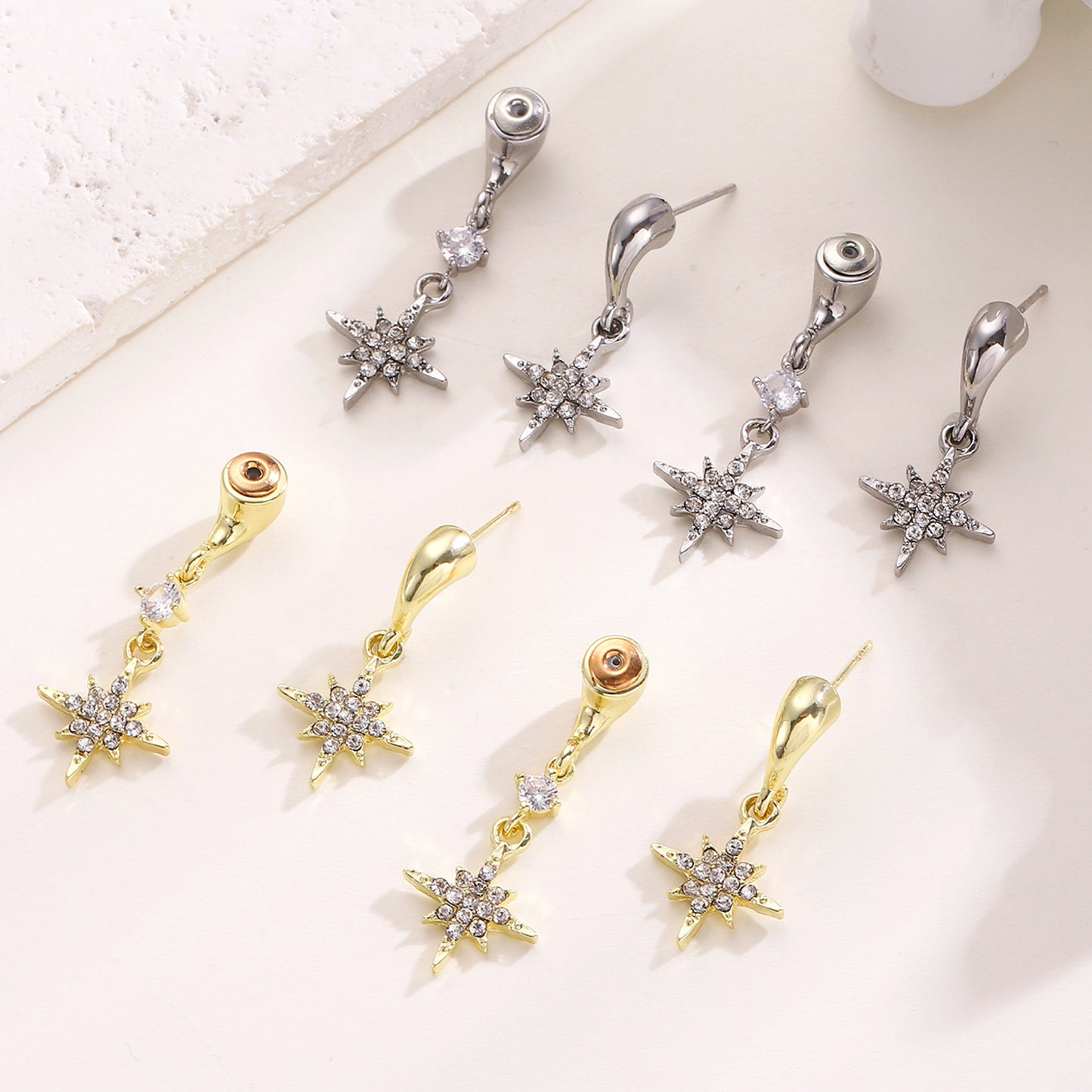 Light Luxury Sweet Flash Zirconium Design Exquisite Rings