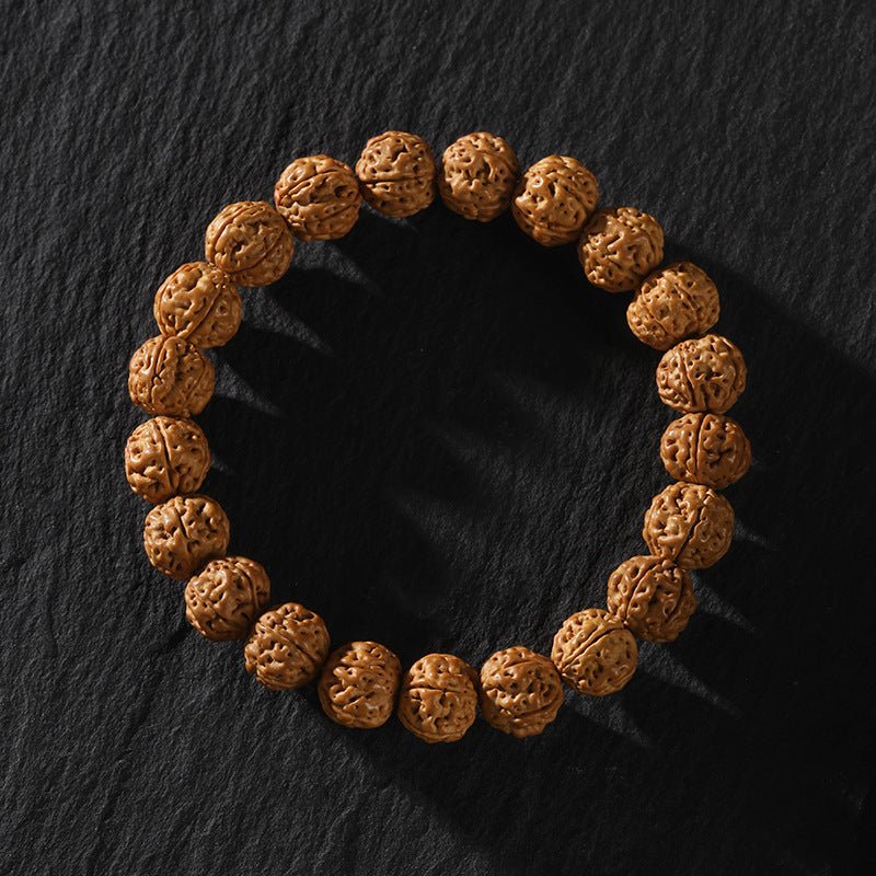 Men's Rosary Hand Toy High Oil Density Straight Cut Vajra Live Bracelet