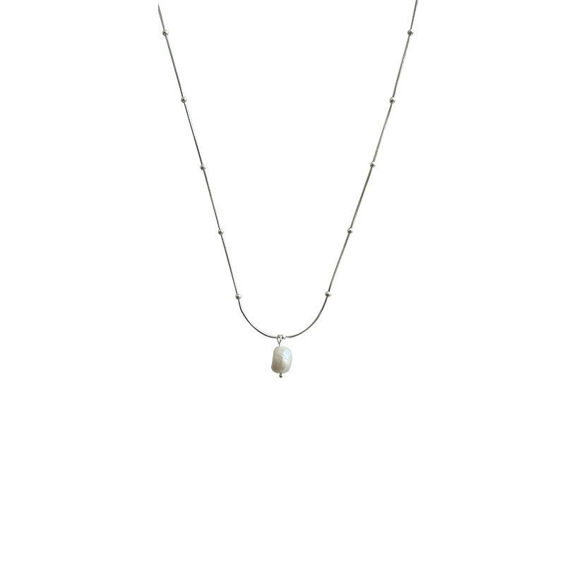 Luxury Minority Design Sense Short Pearl Elegant High Necklace