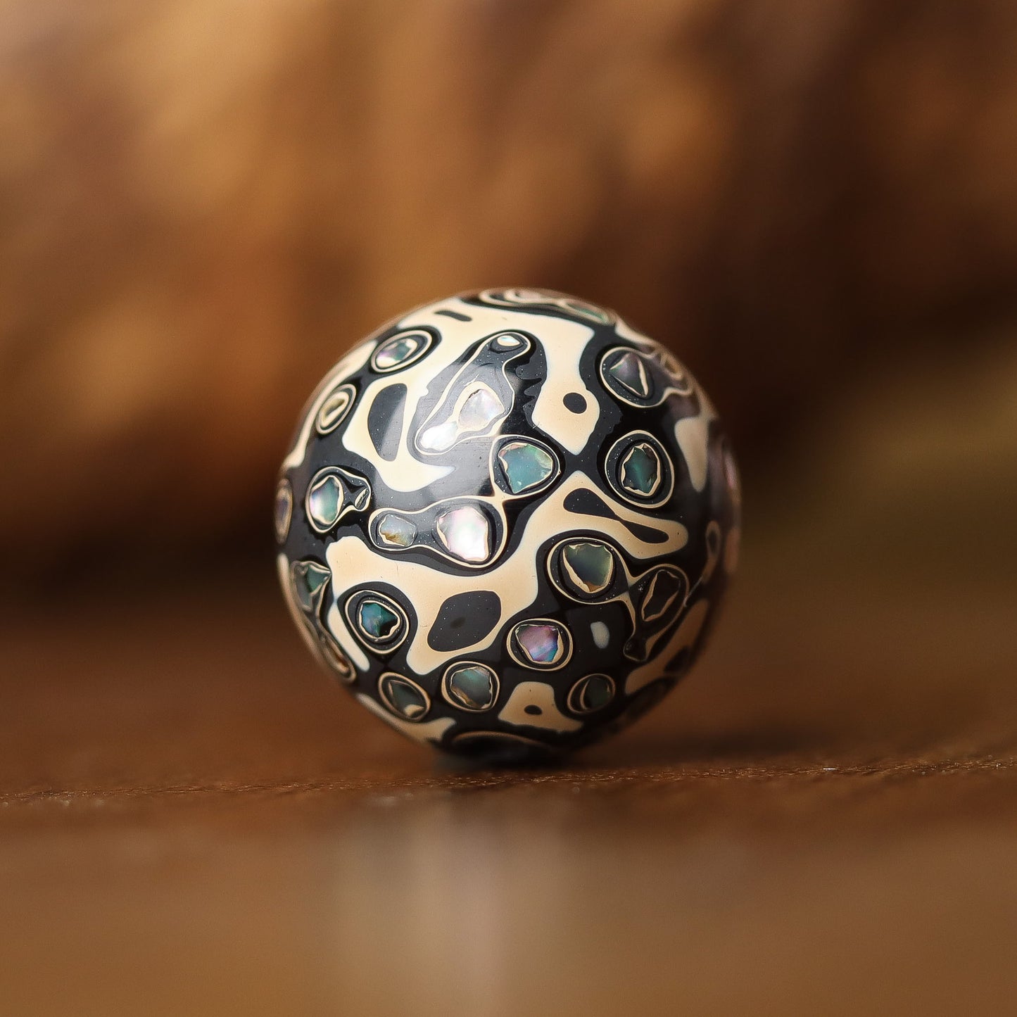 Large Paint Beads Single Bead Fine Bracelet