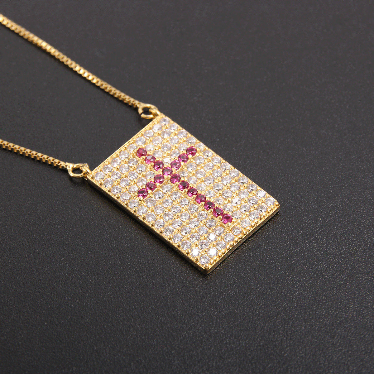 Women's & Men's Trendy Cross Zircon Artistic Retro Necklace