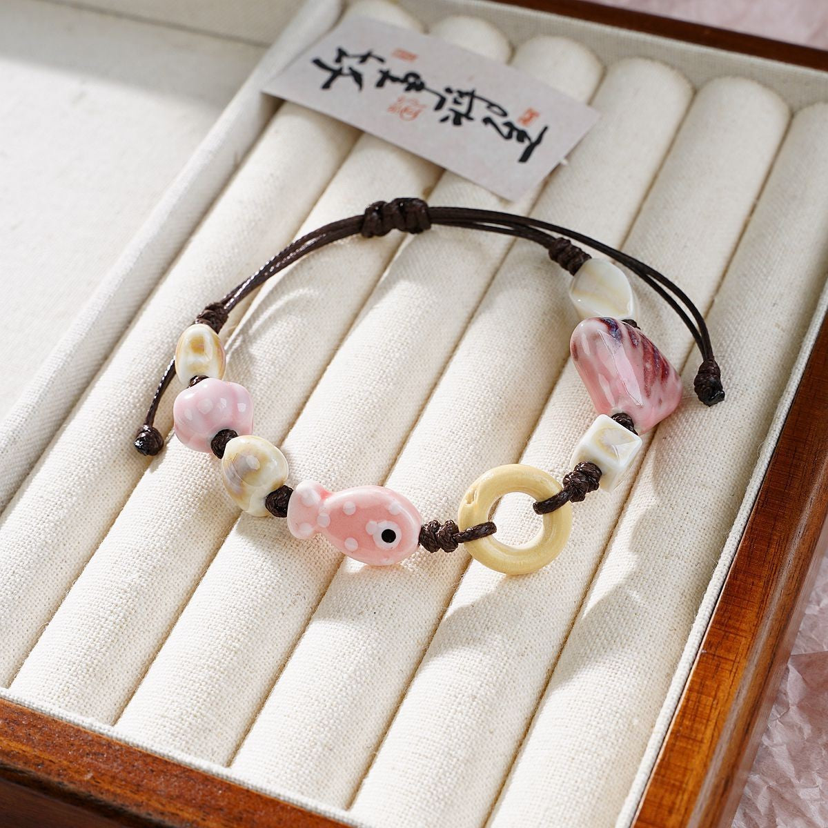 Ceramic Design High-grade Female Sweet Travel Simple Fresh Bracelet