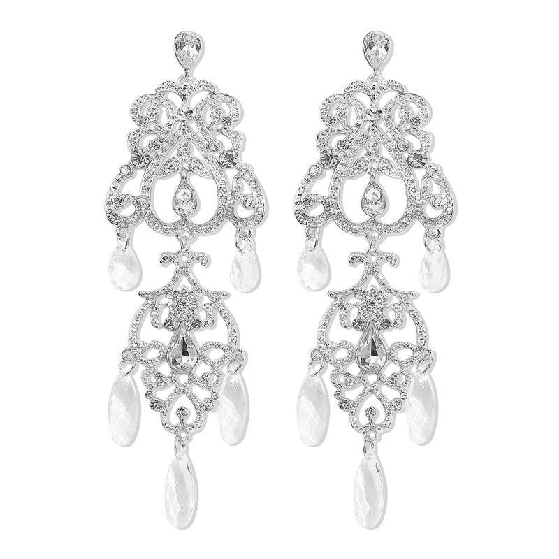 Women's Diamond For Chic Elegant Fresh Sweet Stud Earrings