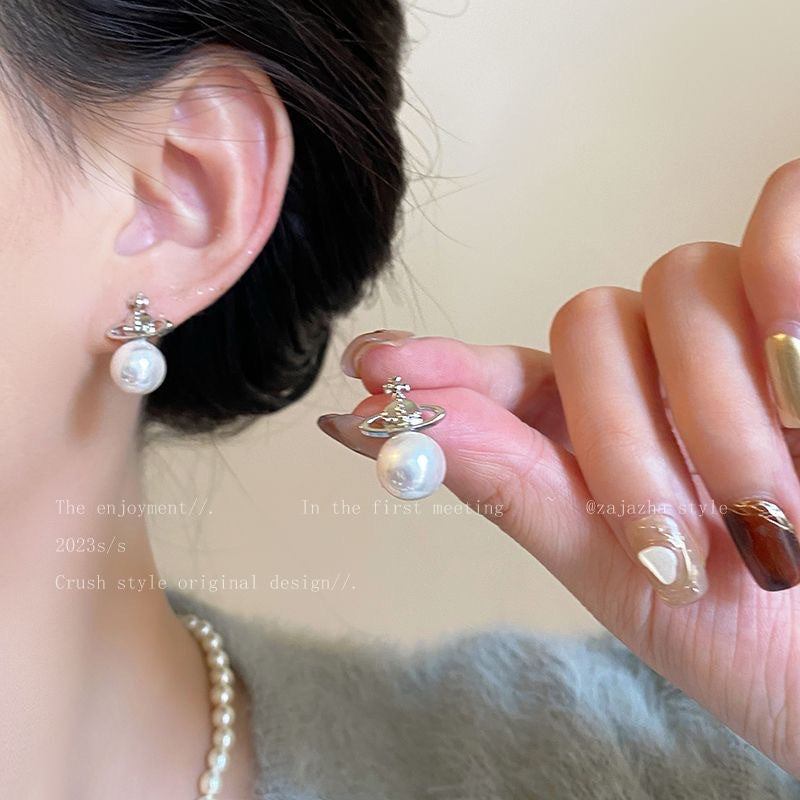 Ear Western Style Light Luxury High Rings