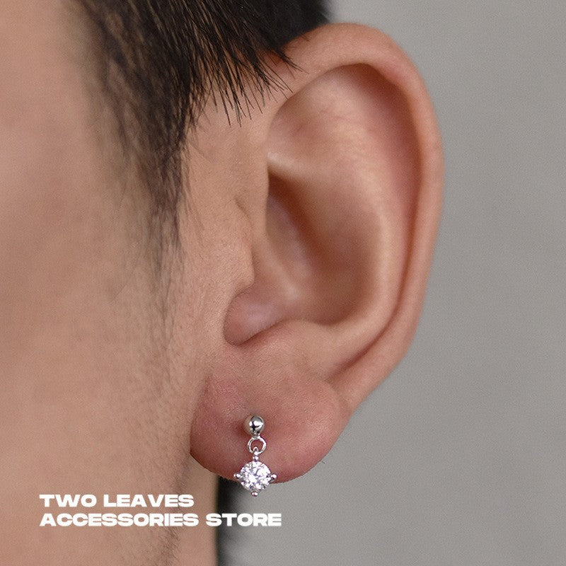 Women's & Men's Diamond Handsome Trendy Korean Niche Design Rings