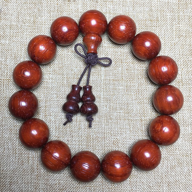 Cat Eye Rosewood Buddha Beads Car Madagascar Iron Bean Bracelets
