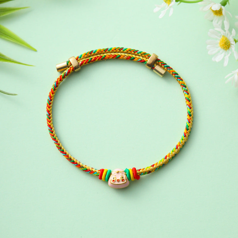 Children's Hundred Dragon Boat Festival Colorful Braided Rope Batches Of Goods Bracelets