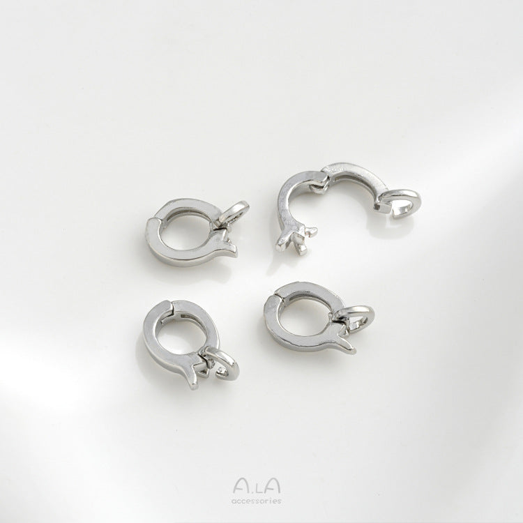 Retention Gilded Thick Gold-plated Universal Buckle Jewelry Accessories