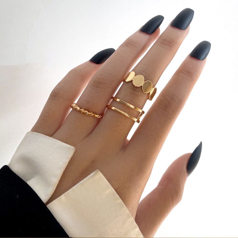 Creative Wide Face Switchable Index Finger Rings