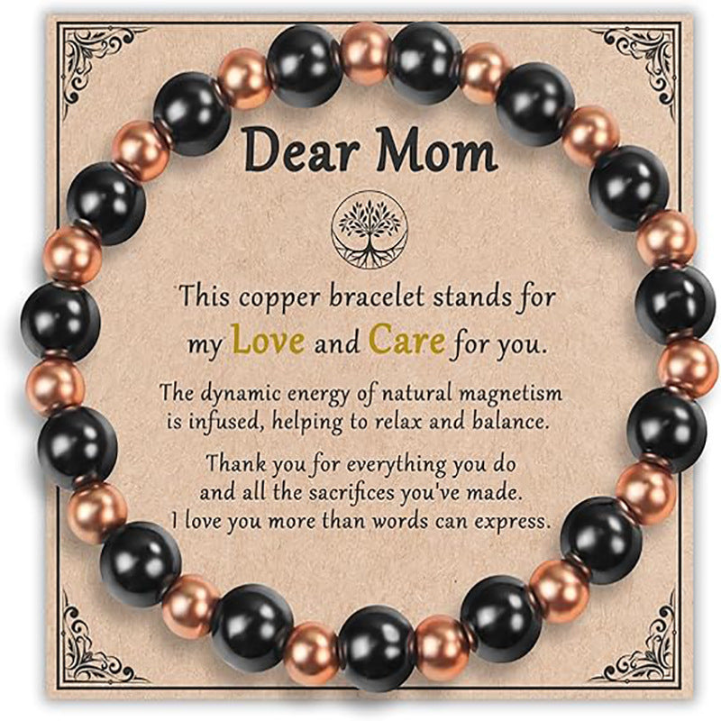 Men's Triple Protection Adjustable Woven Gift Tiger Eye Bracelet