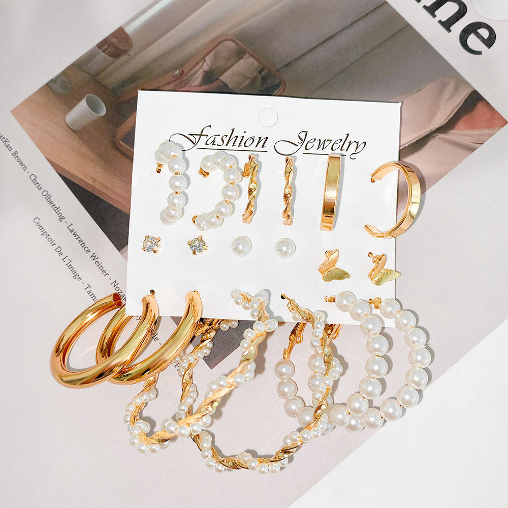 Creative Butterfly Simple Shaped Female Winding Artificial Rings
