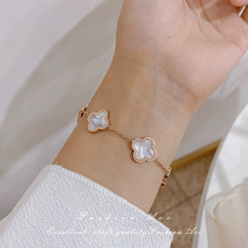 Zircon Fashion Versatile Sweet Cool Style Bracelets