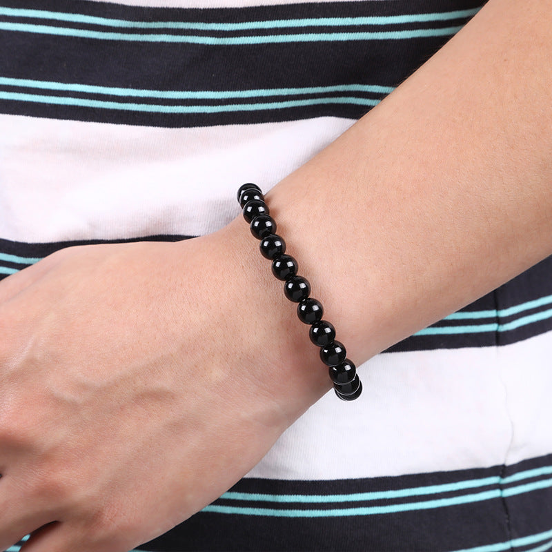 Glass Bead Solid Color Fresh Handmade Bracelet